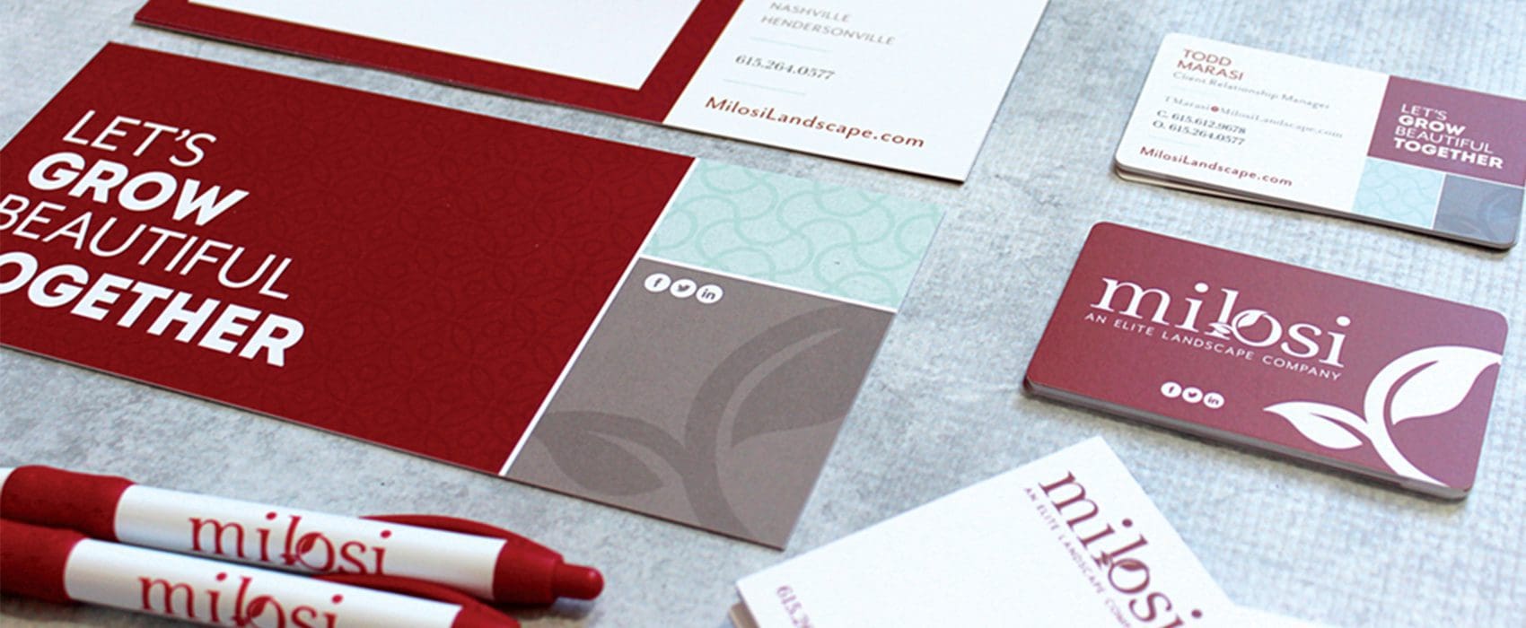 landscaping company rebrand