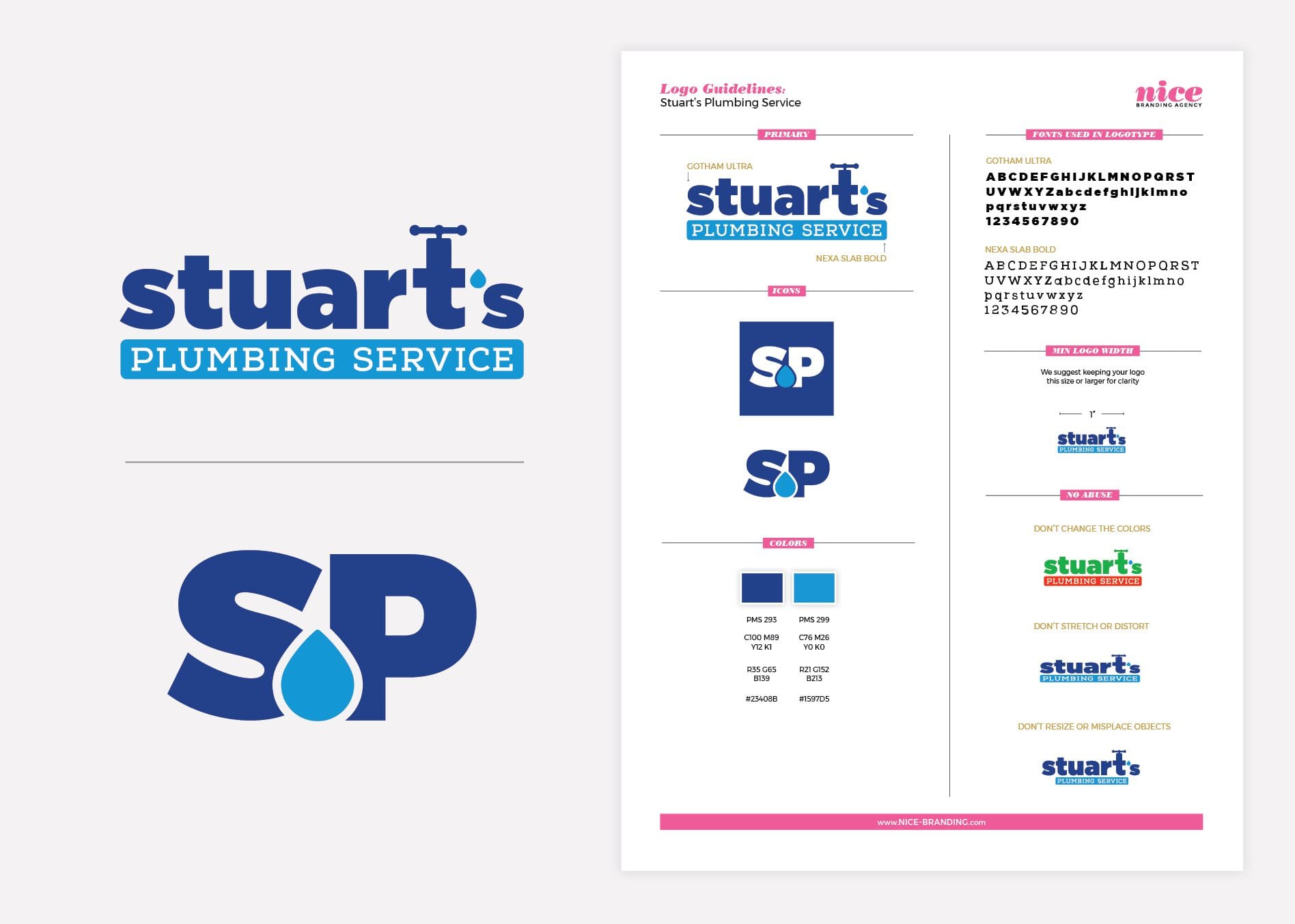 plumbing business branding