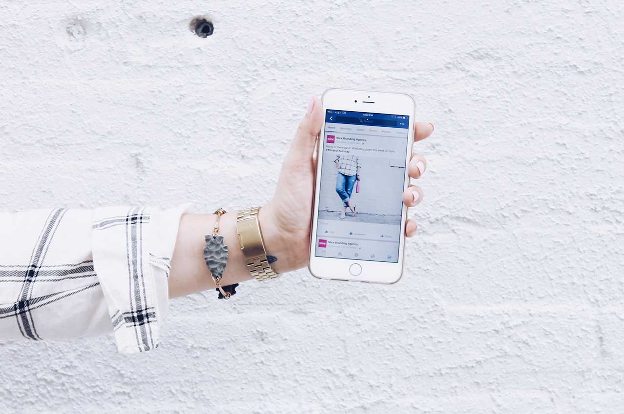 social media newsfeed