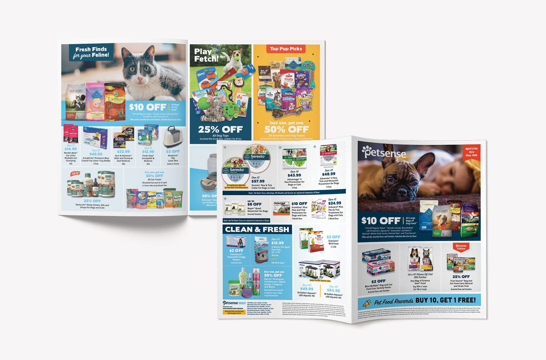 petsense circular print advertising