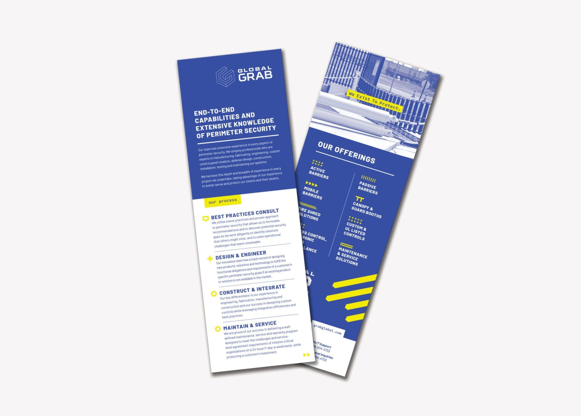 corporate brand material design