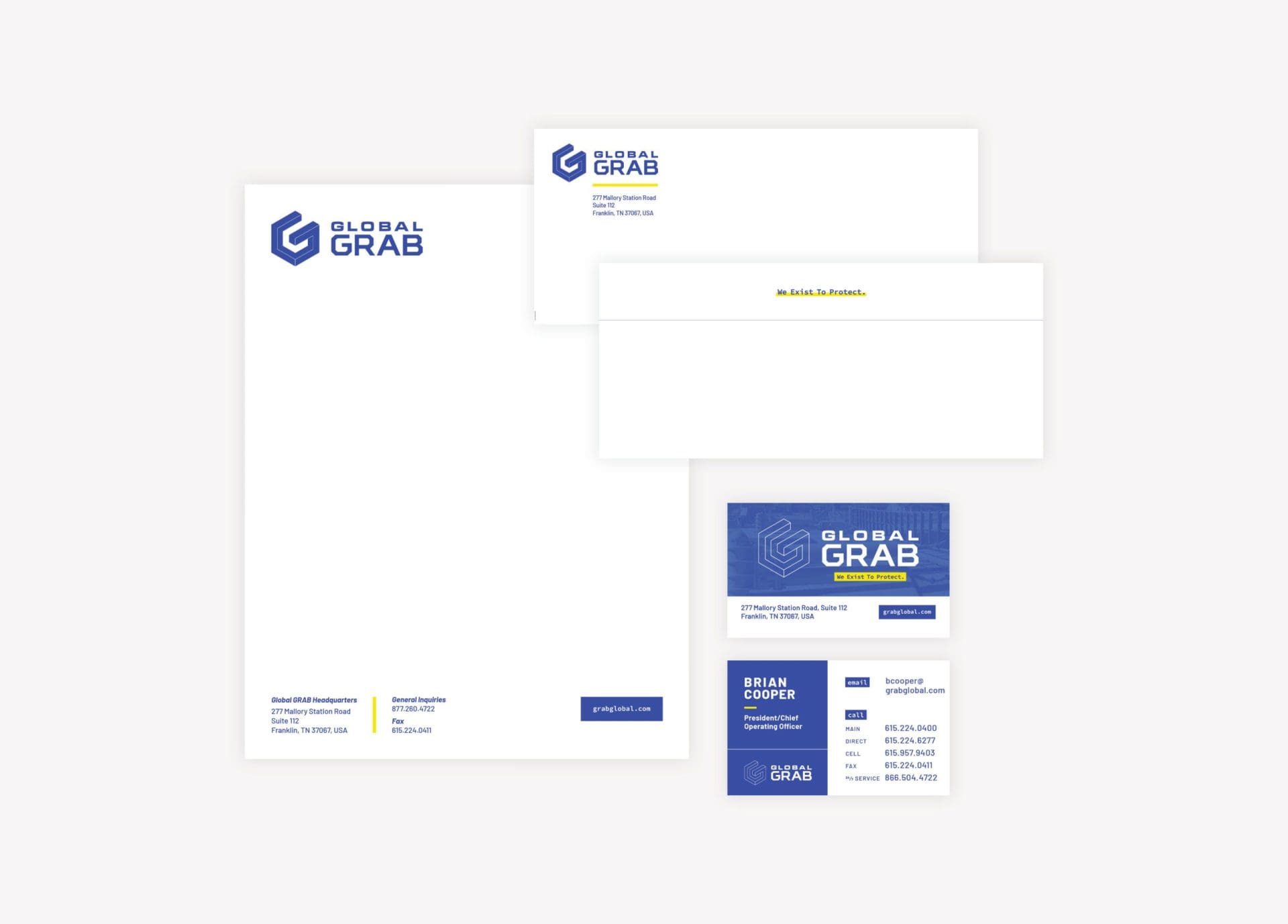 corporate stationery development