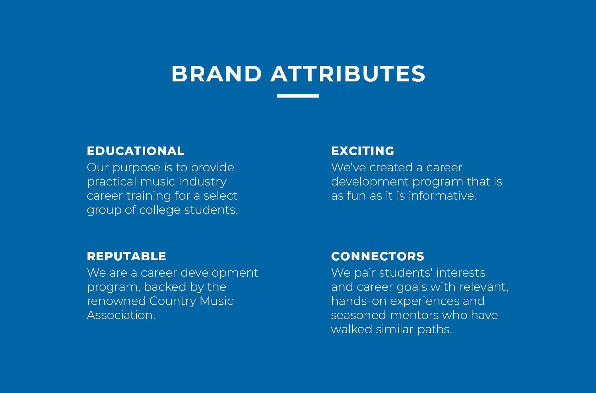 corporate brand attributes
