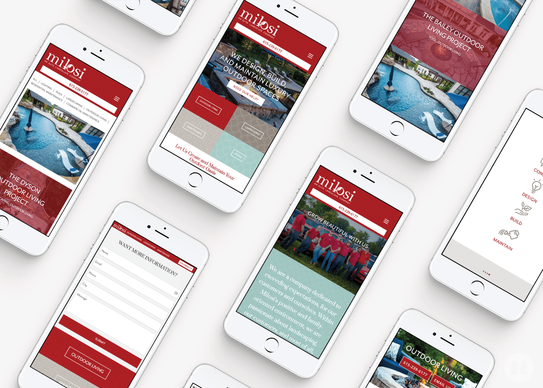 corporate mobile friendly website design