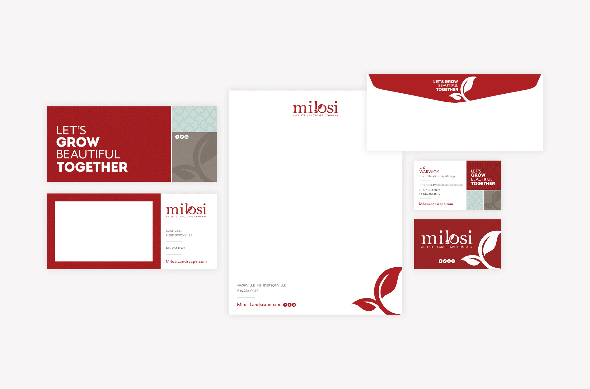 corporate stationery package design