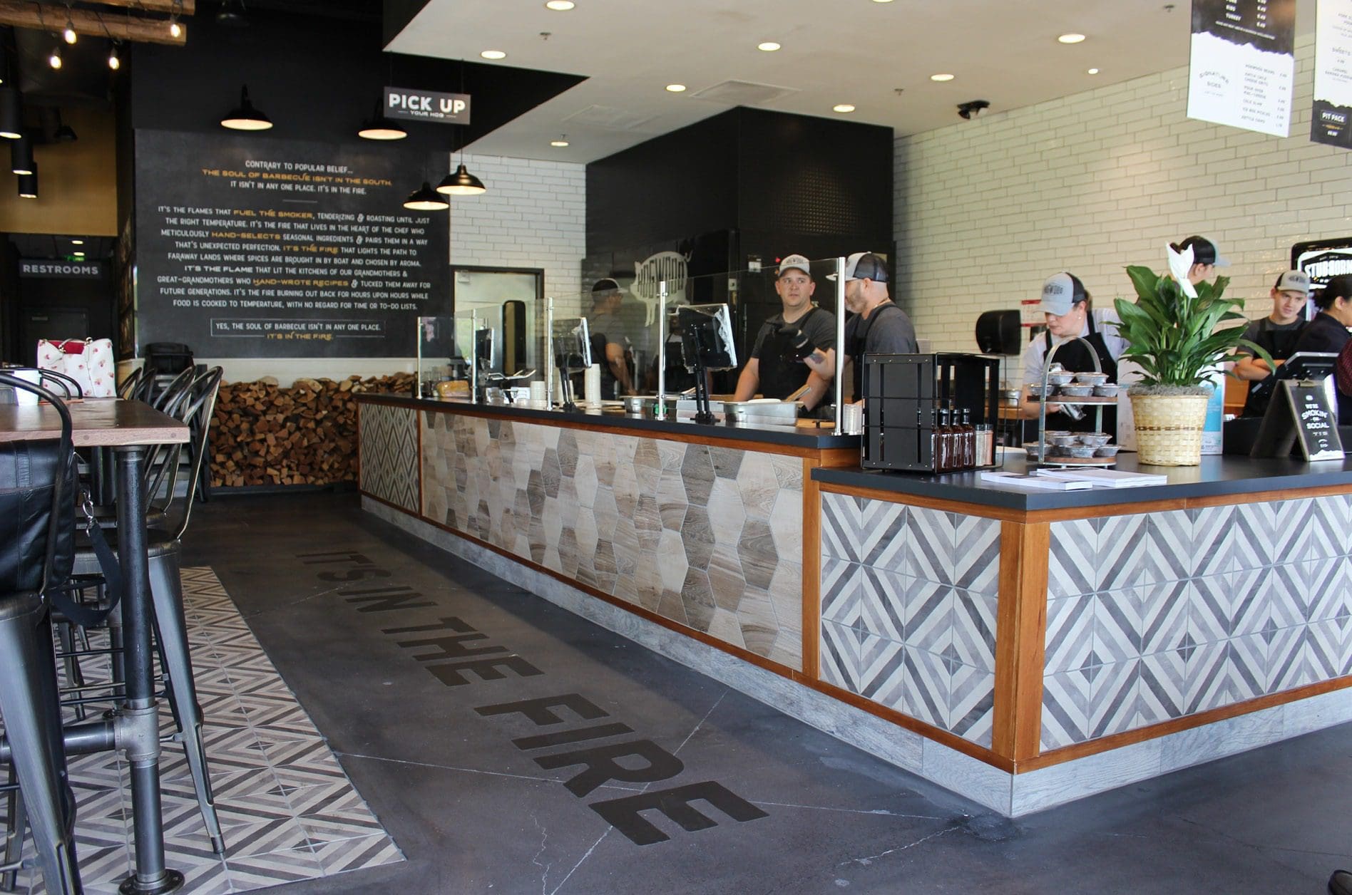 environmental restaurant brand