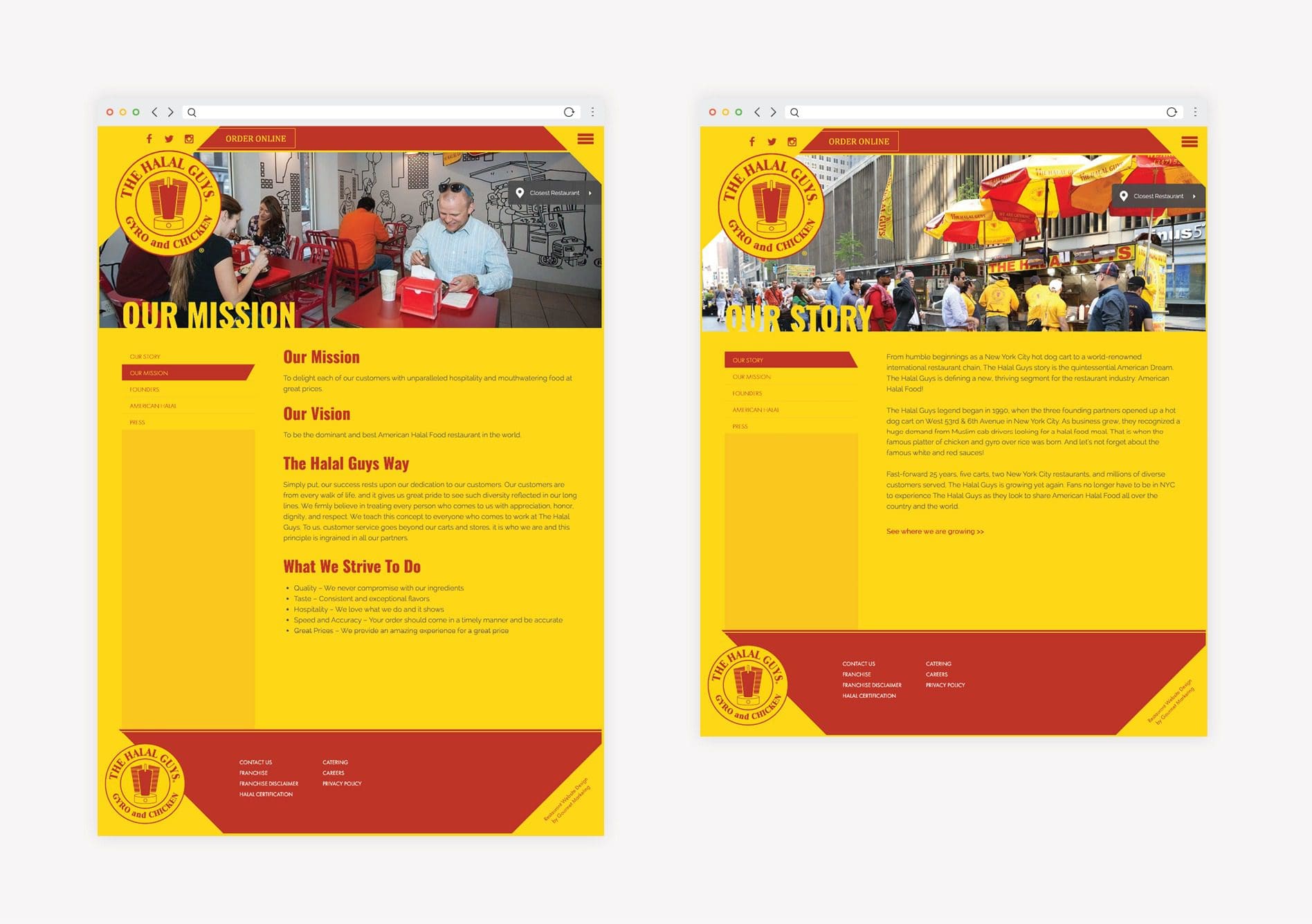 the halal guys website