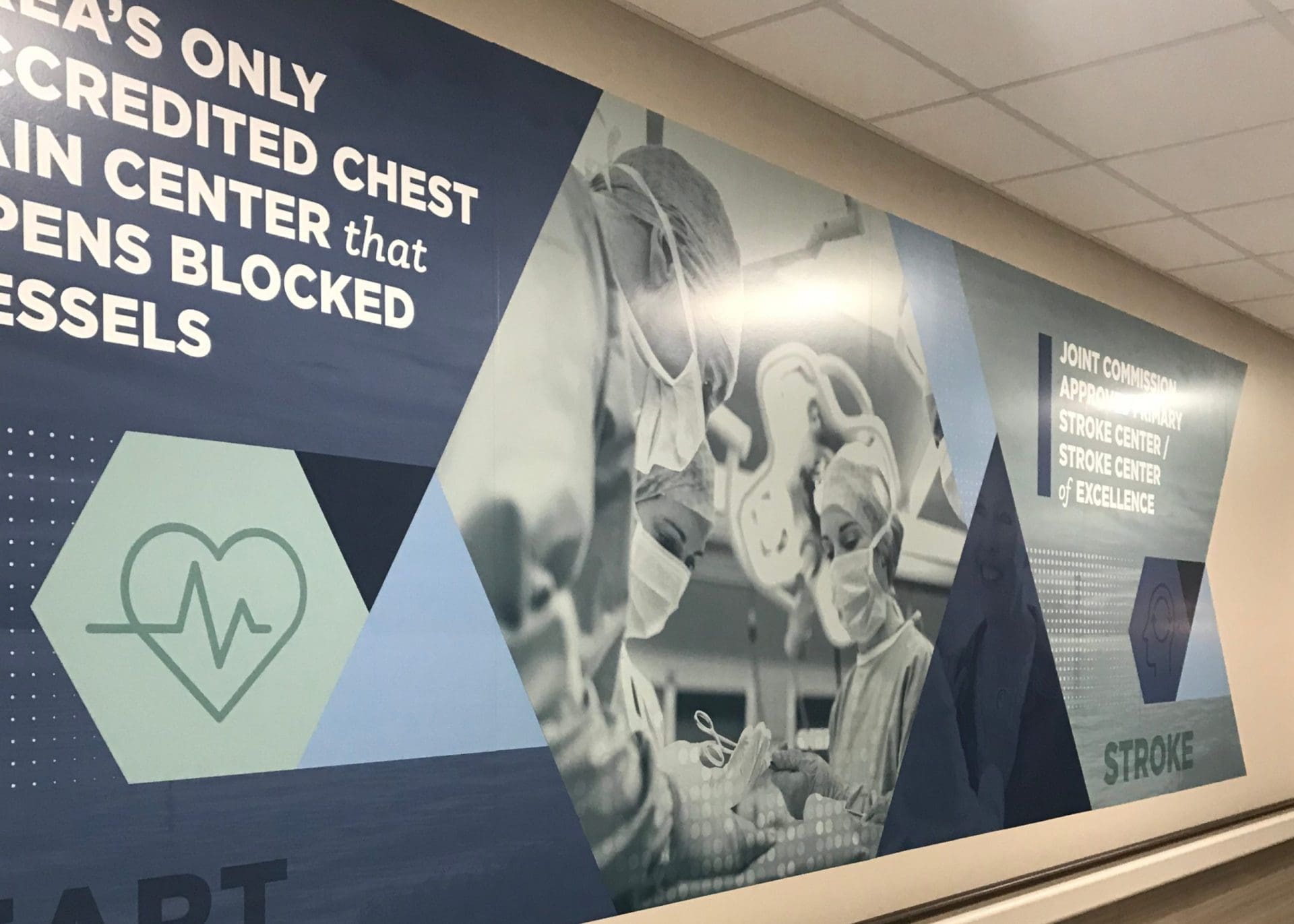 hospital interior brand design