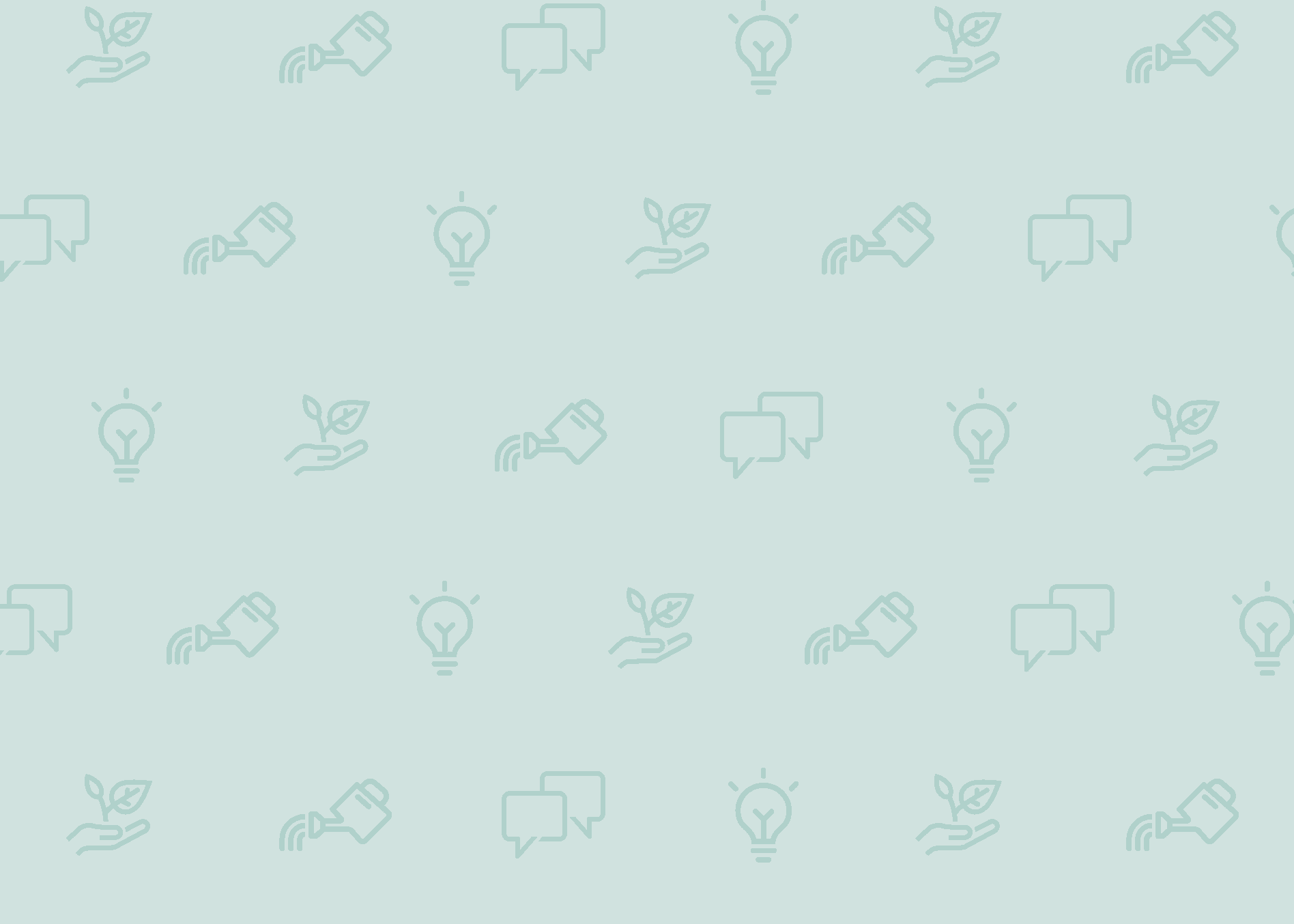 landscaping icon pattern design