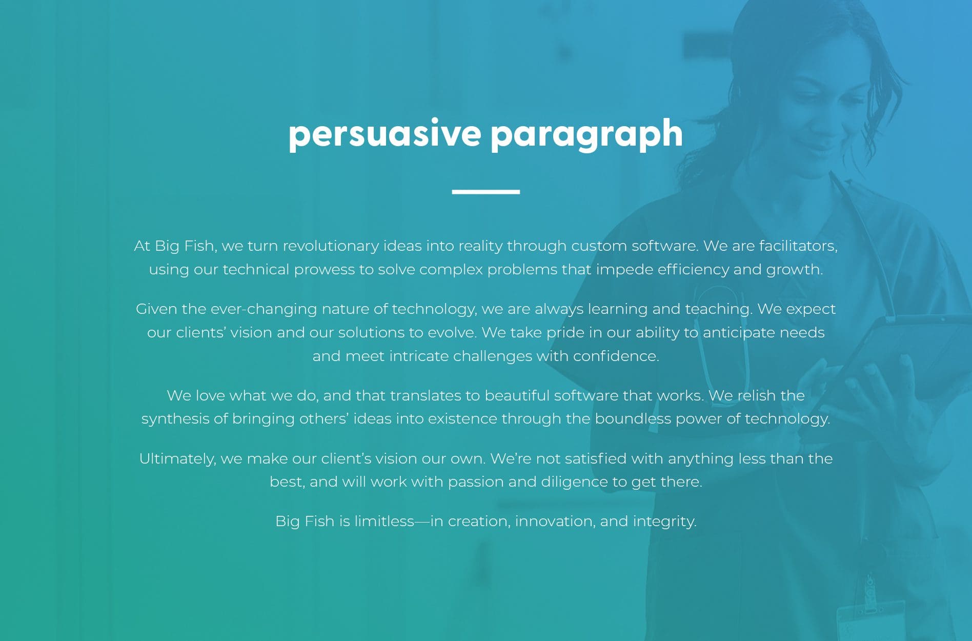 tech company brand position