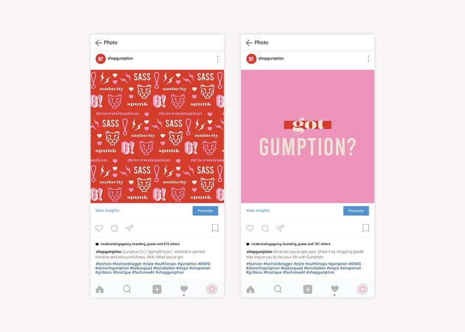 social media content