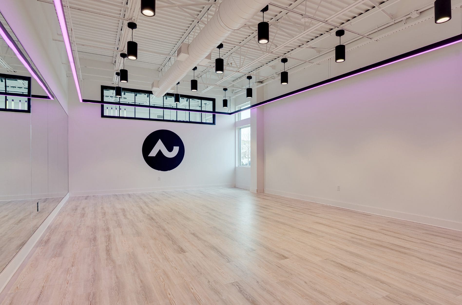 yoga classroom interior design