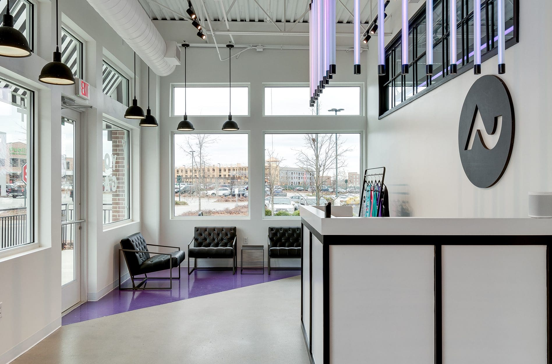 yoga studio front desk