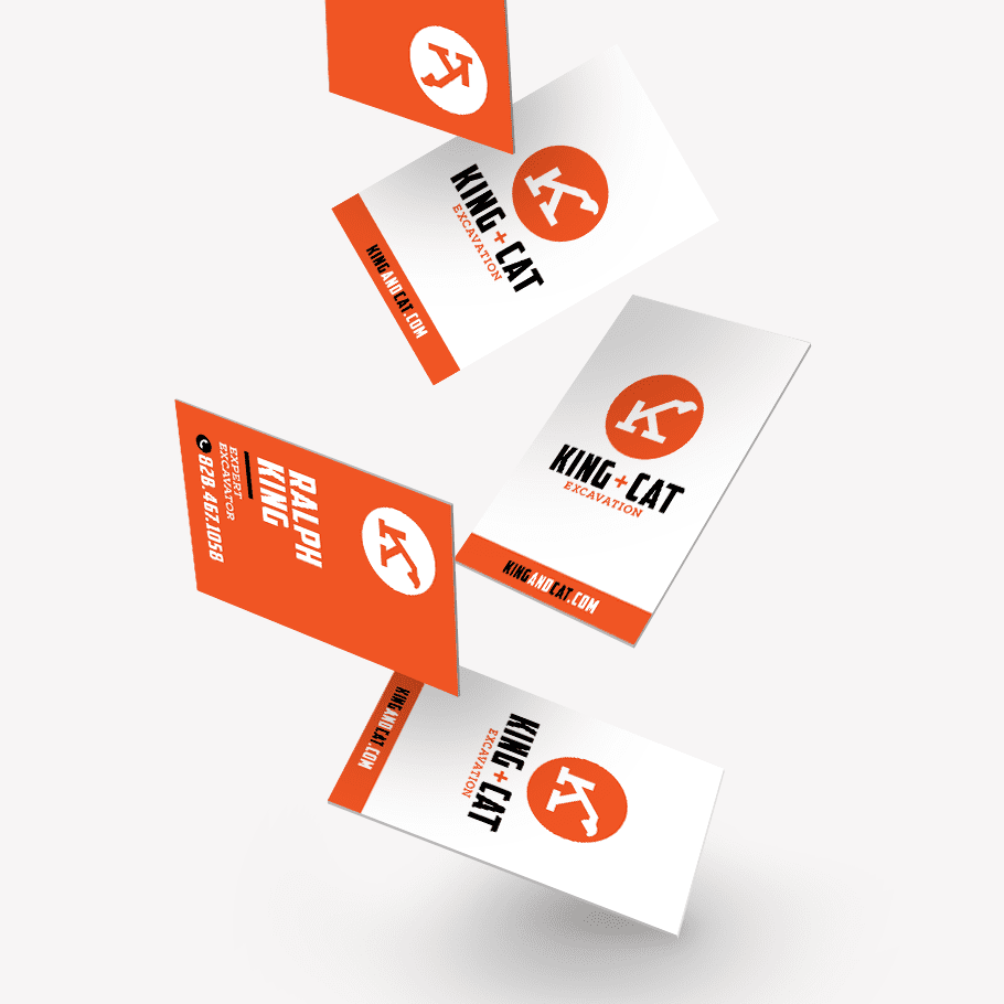 construction business card design