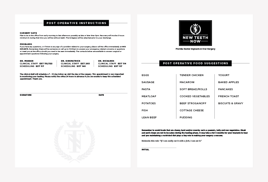 oral surgery branding