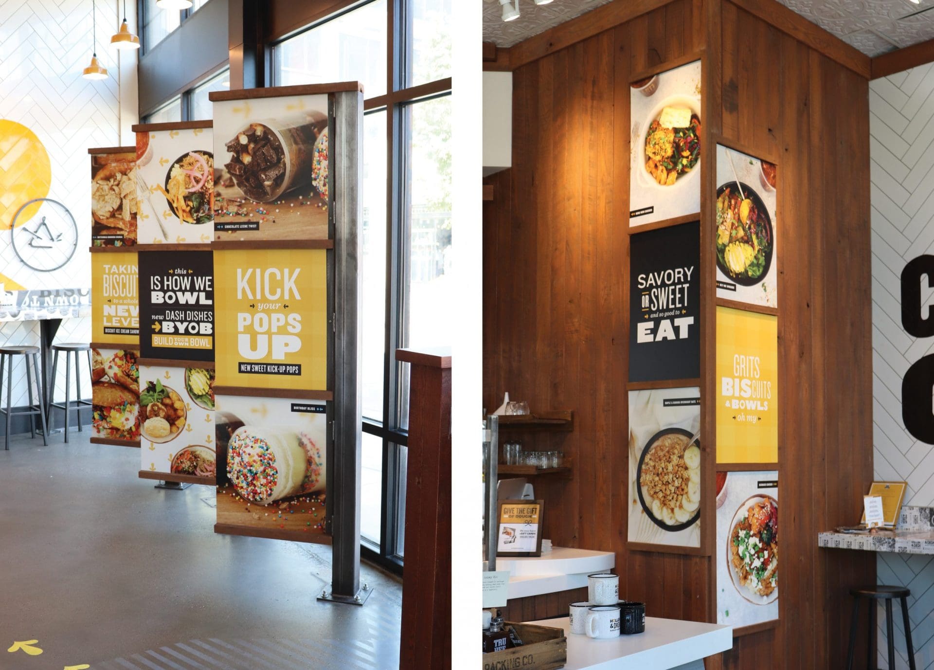 restaurant menu board design