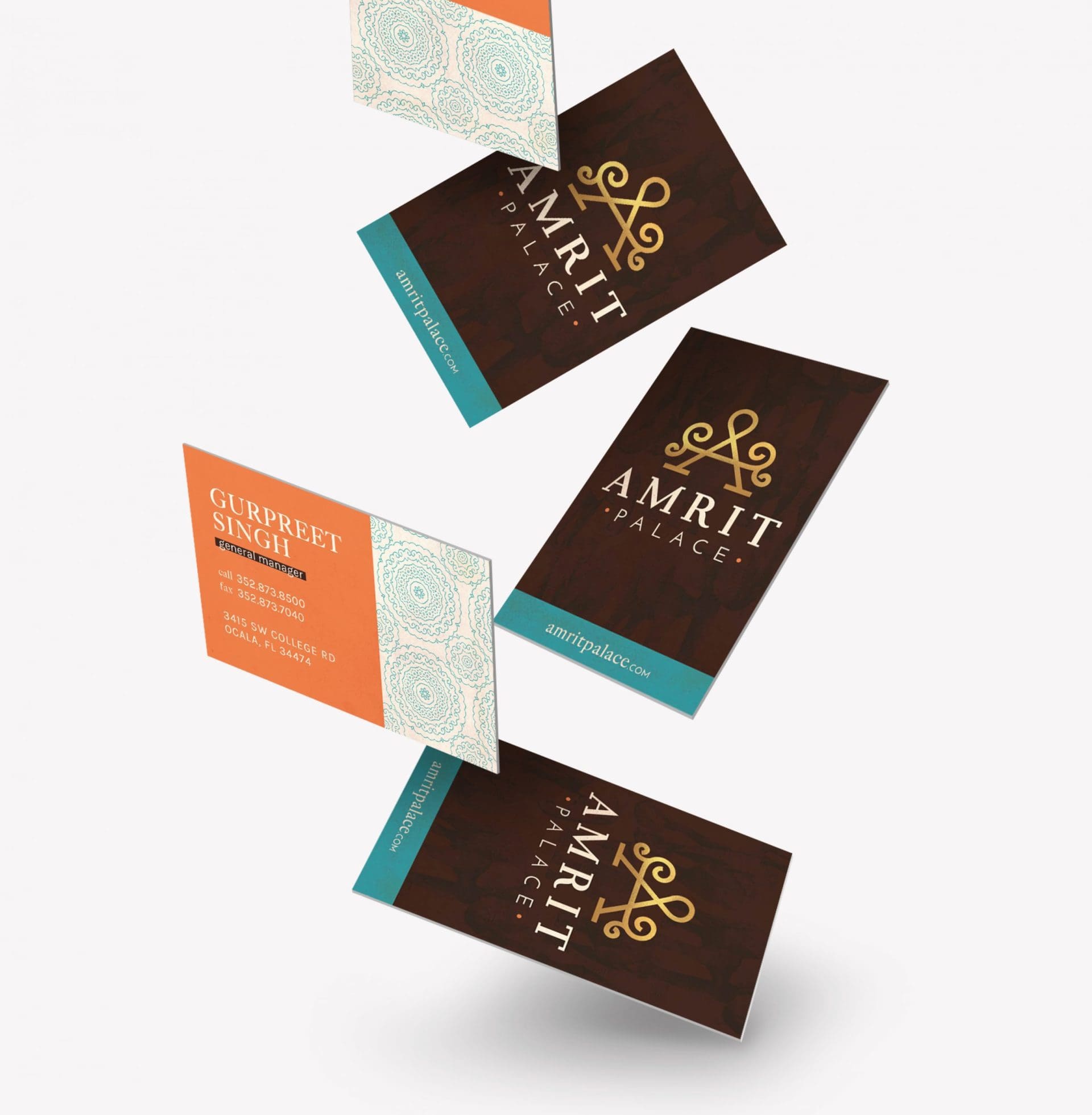 restaurant business card design