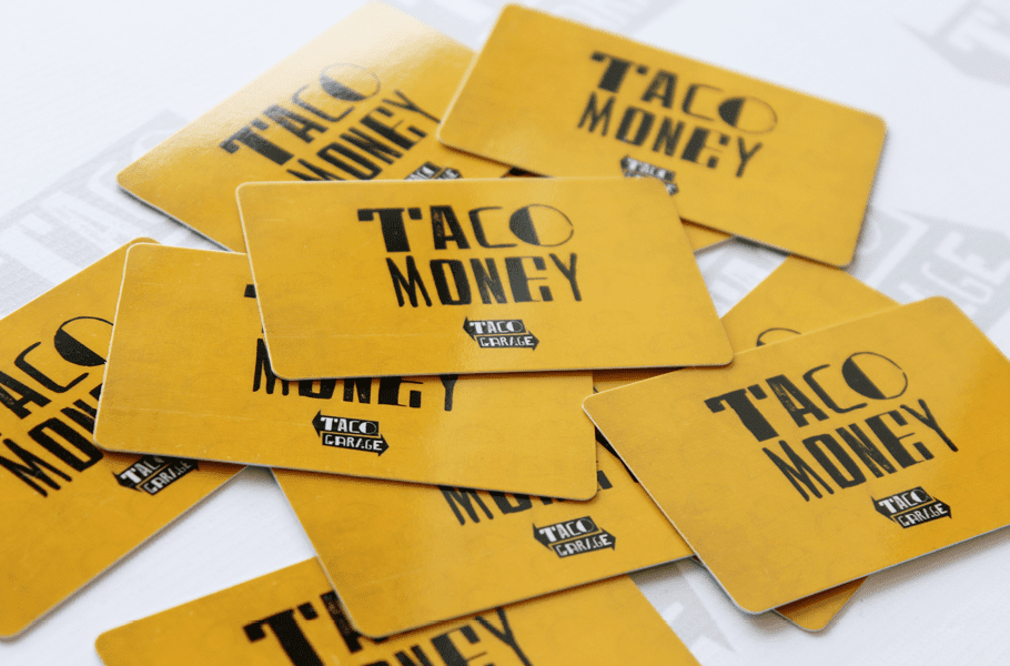 restaurant gift card design