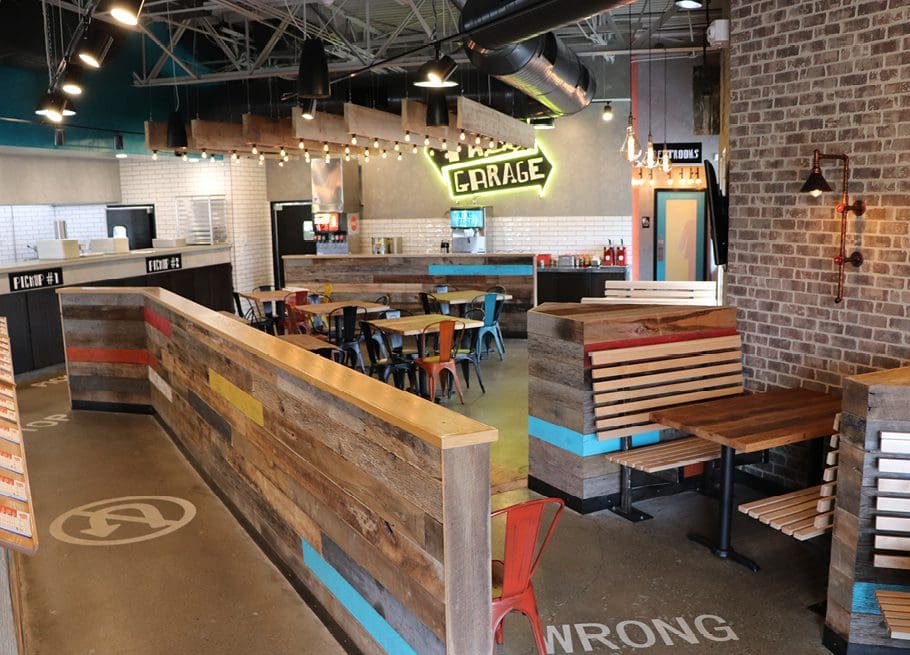 mexican restaurant branding interior