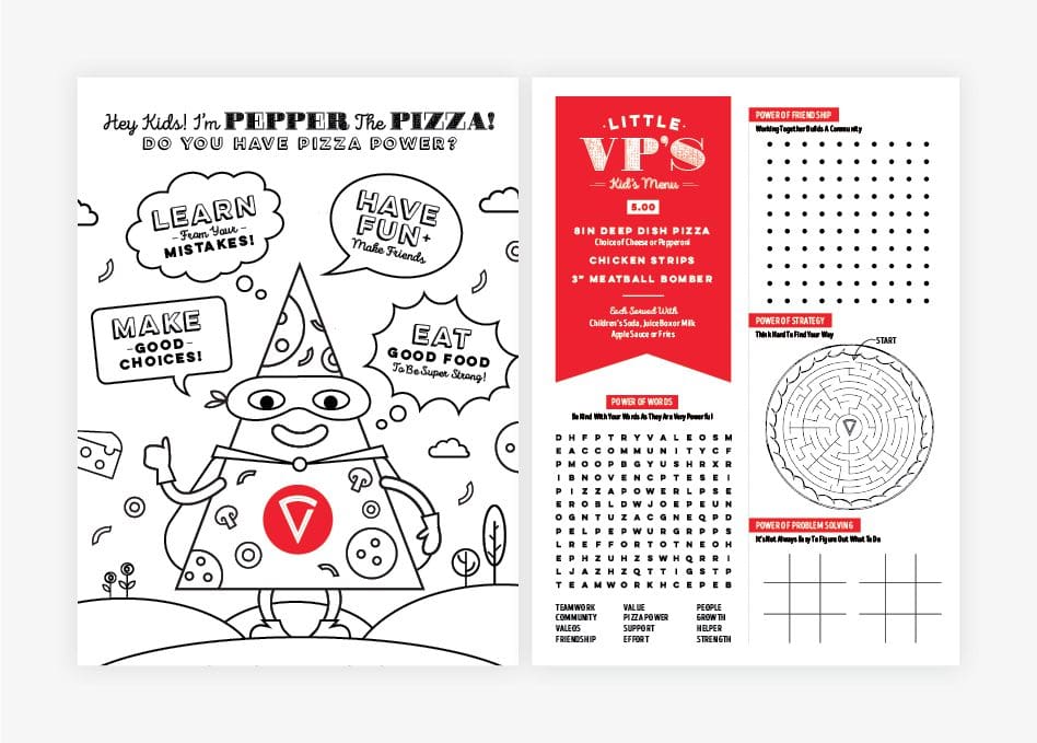pizza restaurant branding