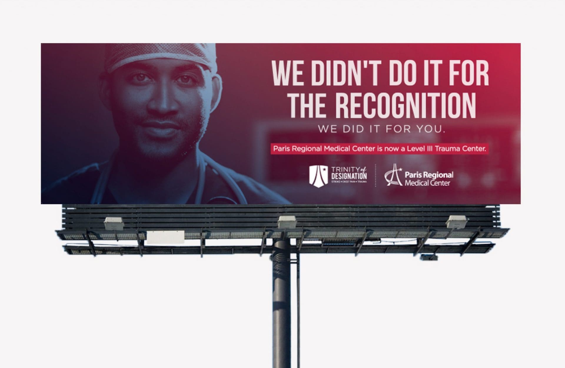 Paris Regional Medical Center - Branding Web Design