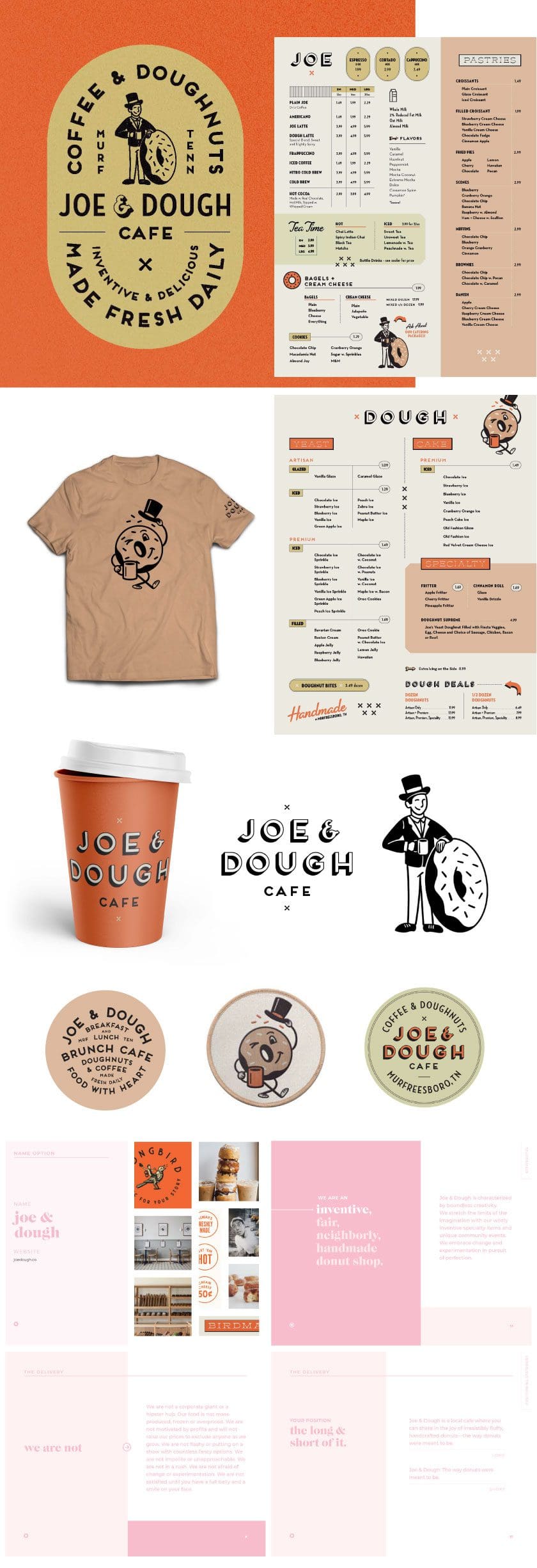 Restaurant and Menu Design for New Branding Development