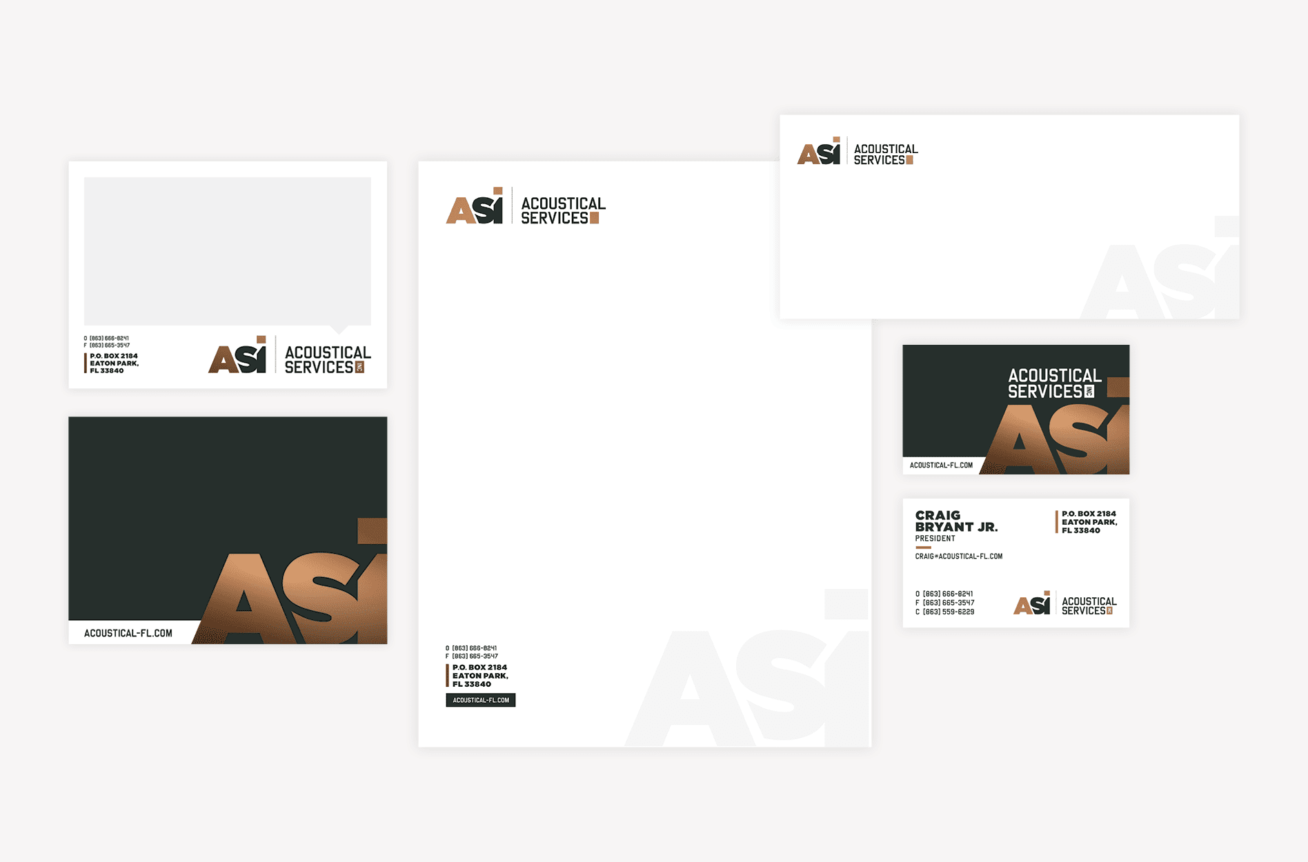 corporate stationery graphic design