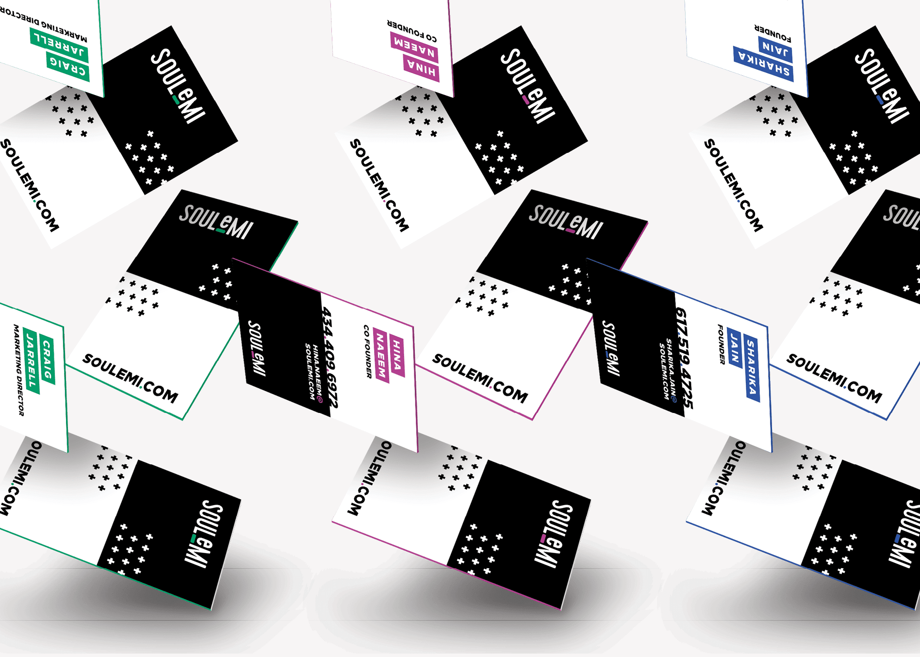 fitness brand stationery graphic design