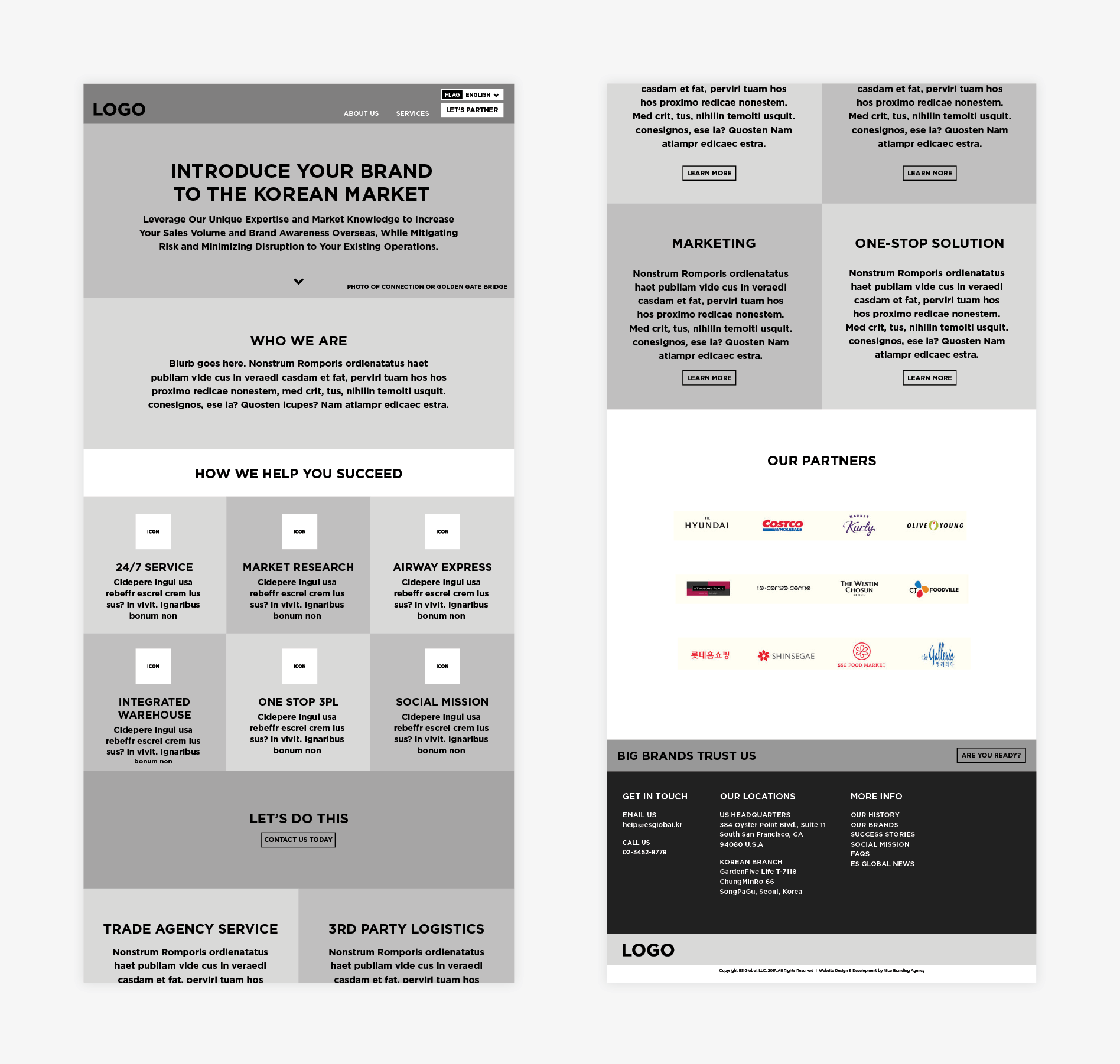 global wireframe digital design