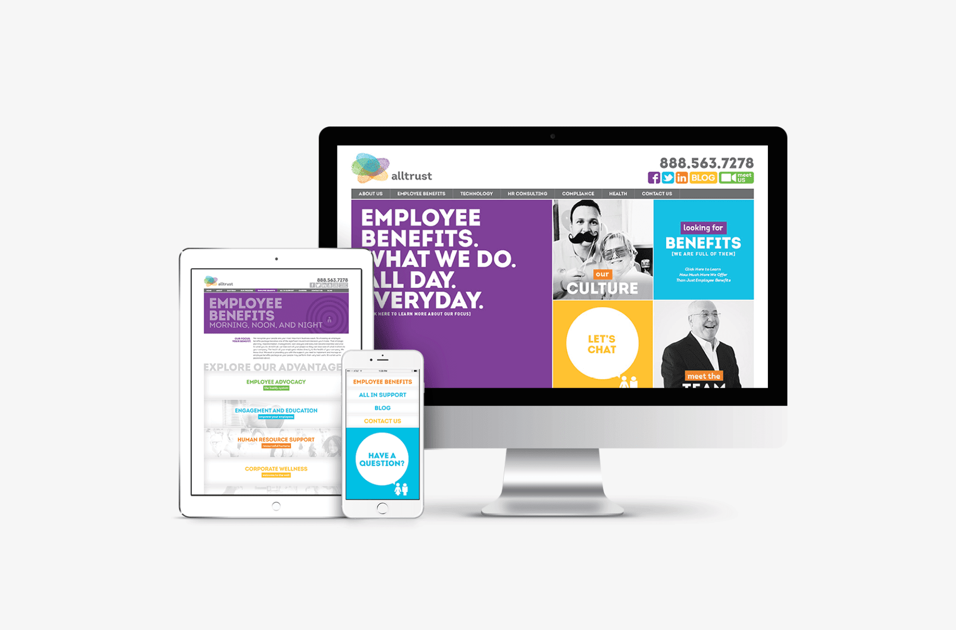 insurance responsive web design