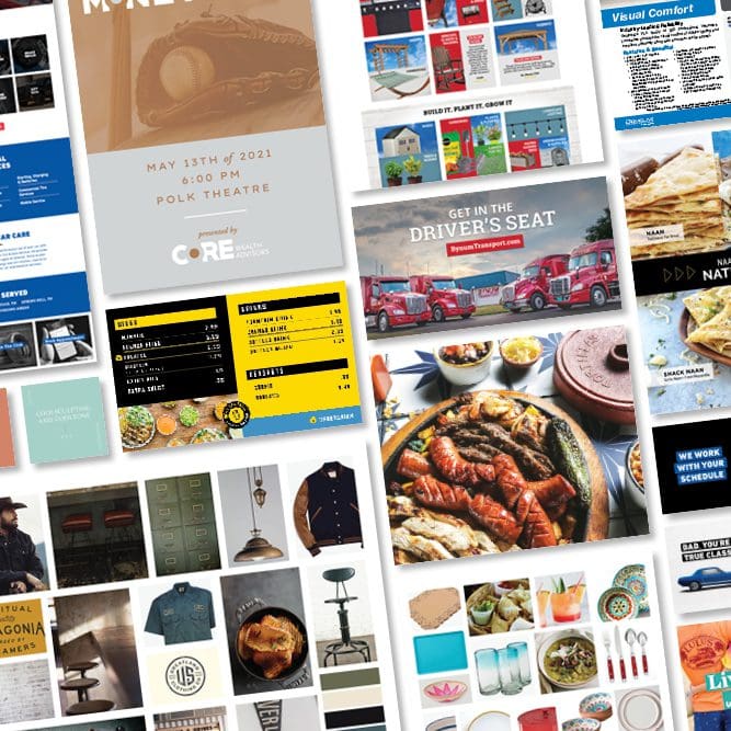 Nice Branding Quarterly Creative Mood Board