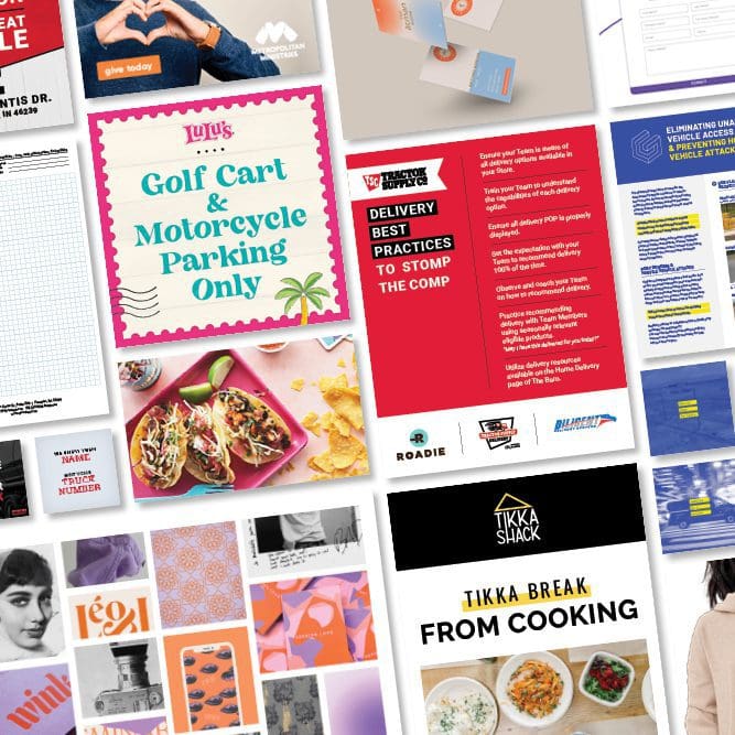 Nice Branding Quarterly Creative Mood Board