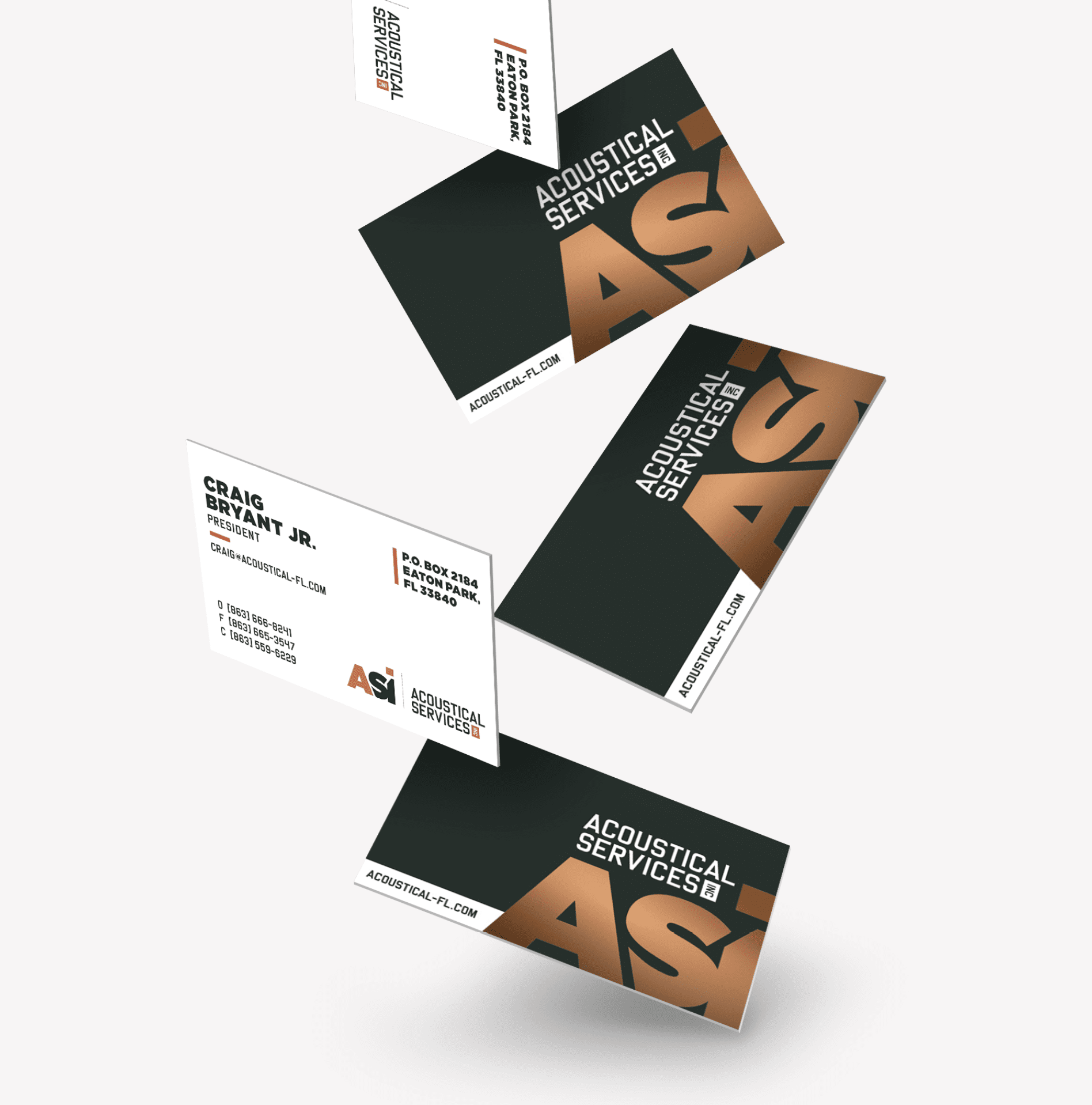 sound company business cards