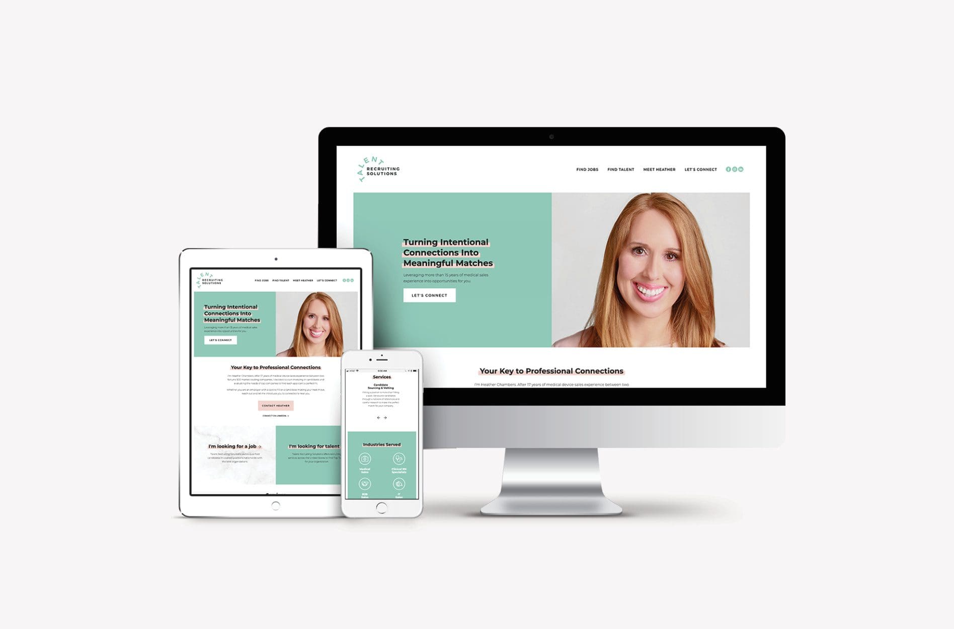 talent recruiting website design