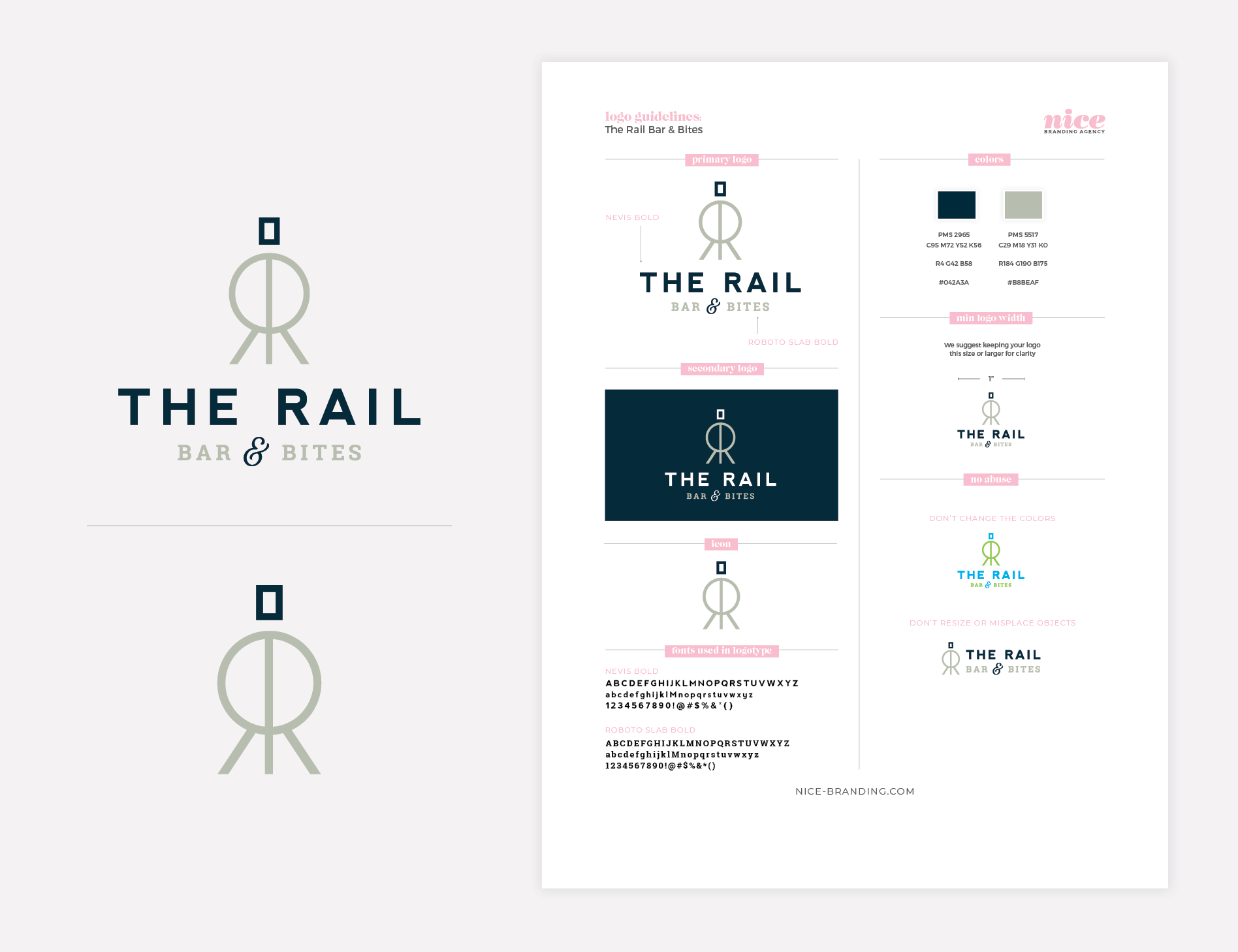train logo brand guidelines
