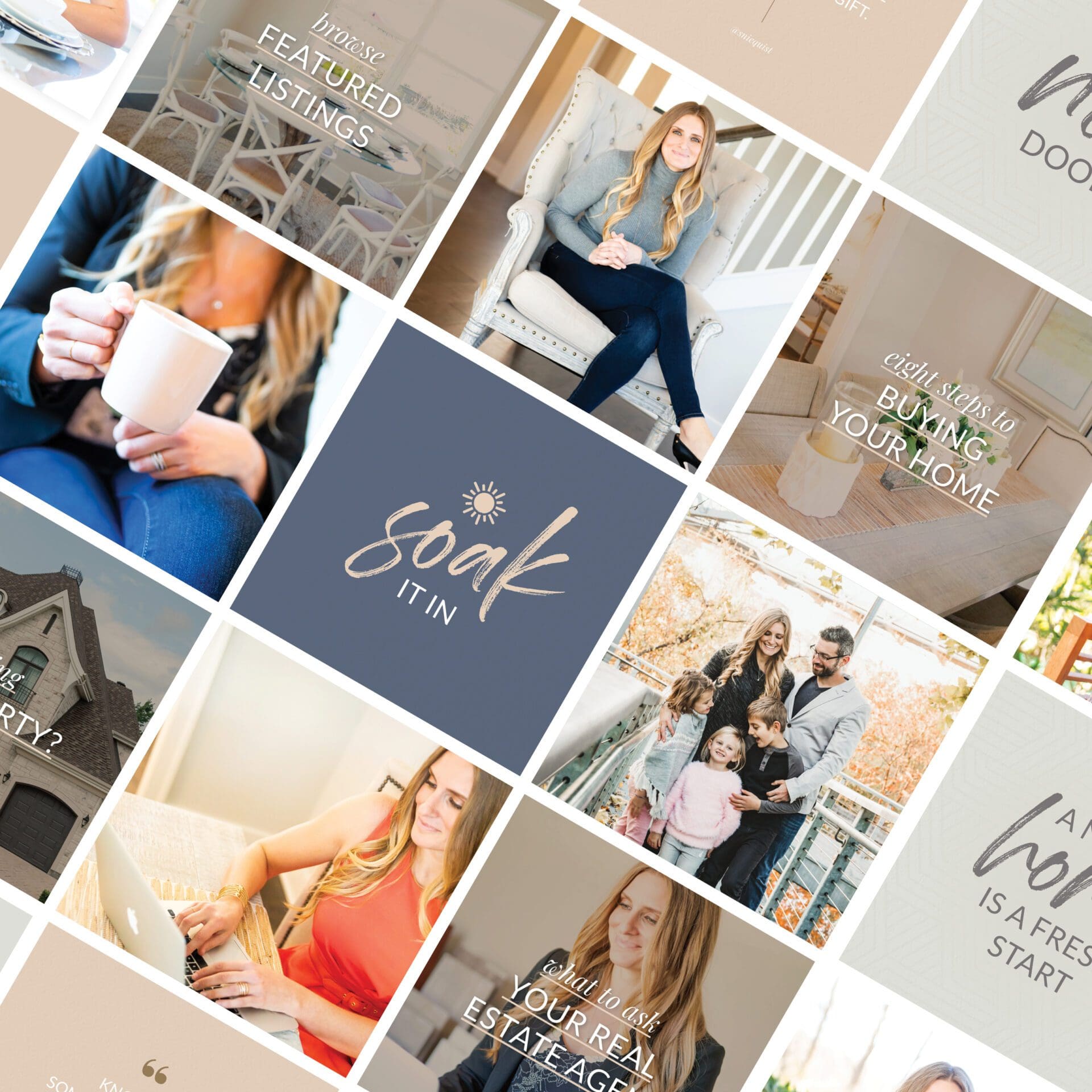 Social Pack Page Realtor Graphics