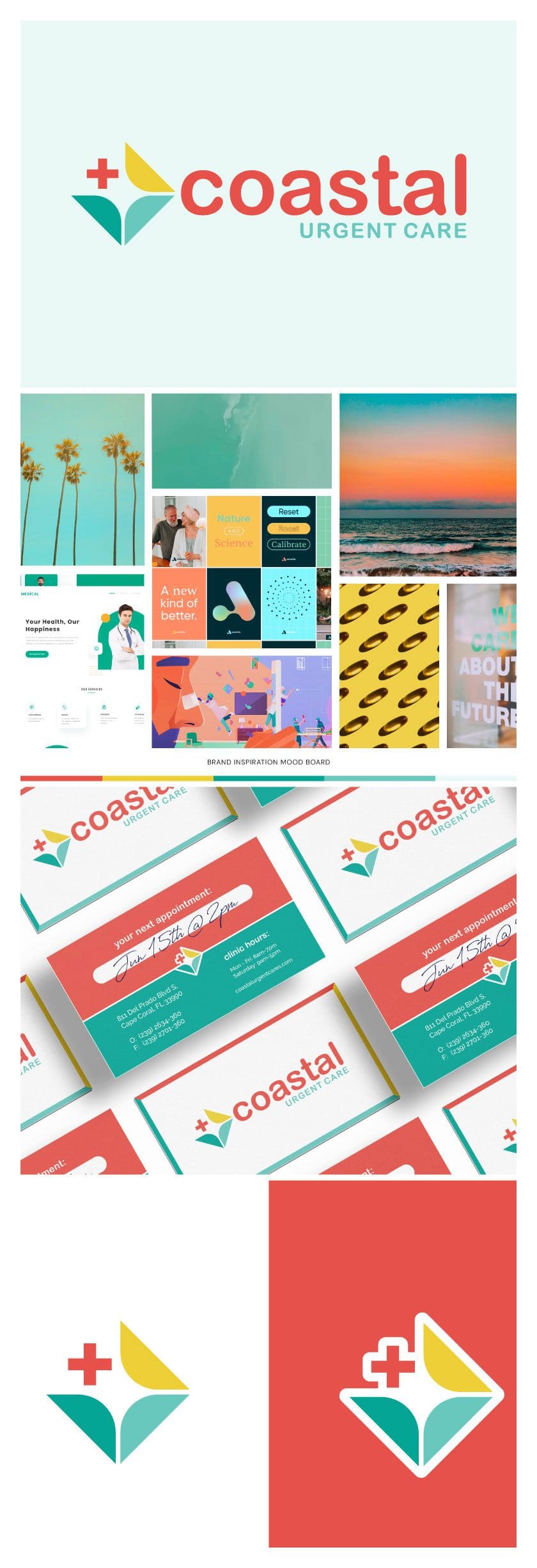 Coastal Urgent Care - Nashville Business Branding