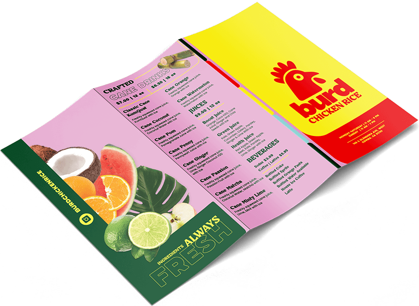 Graphic Design print collateral